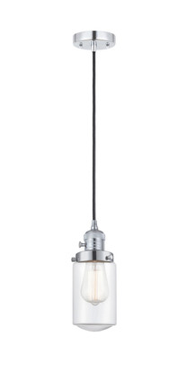 Innovations - 201CSW-PC-G312-LED - LED Mini Pendant - Franklin Restoration - Polished Chrome