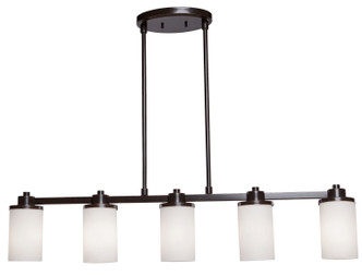 Artcraft - AC1306WH - Five Light Island Pendant - Parkdale - Oil Rubbed Bronze