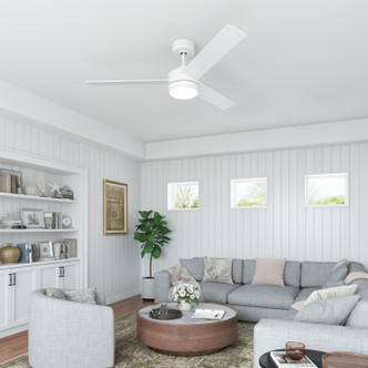 Trestwyn 52" Ceiling Fan (1100LED-MWW-MWW)
