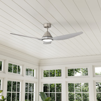 Karrston 60" Ceiling Fan (1121LED-BN-GR)