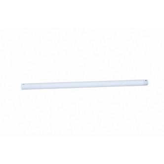 Millennium - EDR24MWW - Downrod - Ceiling Fan Downrods - Matte White