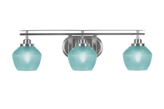 Toltec Lighting - 2613-BN-4625 - Three Light Bath Bar - Odyssey - Brushed Nickel