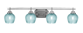 Toltec Lighting - 2614-BN-4605 - Four Light Bath Bar - Odyssey - Brushed Nickel