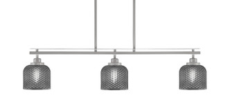 Toltec Lighting - 2636-BN-4612 - Three Light Island Pendant - Odyssey - Brushed Nickel