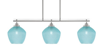 Toltec Lighting - 2636-BN-4925 - Three Light Island Pendant - Odyssey - Brushed Nickel