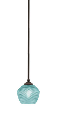 Toltec Lighting - 560-DG-4625 - One Light Mini Pendant - Zilo - Dark Granite