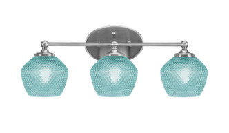 Toltec Lighting - 5913-BN-4625 - Three Light Bath Bar - Capri - Brushed Nickel