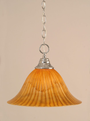 Toltec Lighting - 10-CH-58319 - One Light Pendant - Any - Chrome