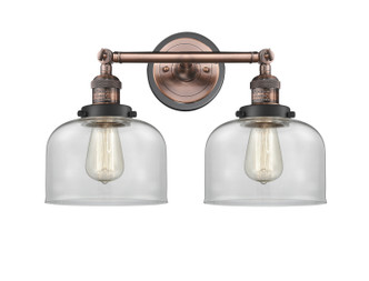 Innovations - 208BP-ACBK-G72 - Two Light Bath Vanity - Franklin Restoration - Antique Copper