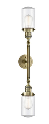 Franklin Restoration Two Light Bath Vanity (208L-AB-G314)