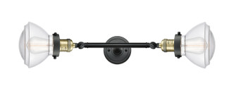 Innovations - 208L-BAB-G322 - Two Light Bath Vanity - Franklin Restoration - Black Antique Brass