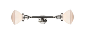 Innovations - 208L-PN-G321 - Two Light Bath Vanity - Franklin Restoration - Polished Nickel