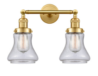 Innovations - 208-SG-G194 - Two Light Bath Vanity - Franklin Restoration - Satin Gold