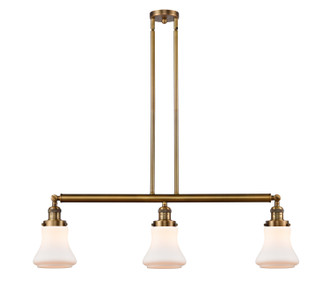 Innovations - 213-BB-G191-LED - LED Island Pendant - Franklin Restoration - Brushed Brass