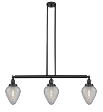 Innovations - 213-BK-G165-LED - LED Island Pendant - Franklin Restoration - Matte Black