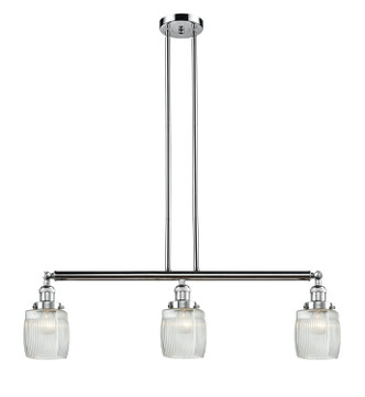 Innovations - 213-PC-G302-LED - LED Island Pendant - Franklin Restoration - Polished Chrome