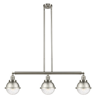Innovations - 213-SN-HFS-64-SN - Three Light Island Pendant - Franklin Restoration - Brushed Satin Nickel