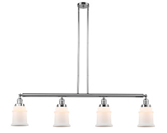 Innovations - 214-PC-G181 - Four Light Island Pendant - Franklin Restoration - Polished Chrome
