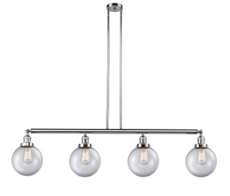 Innovations - 214-PC-G202-8-LED - LED Island Pendant - Franklin Restoration - Polished Chrome