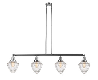 Innovations - 214-PC-G664-7 - Four Light Island Pendant - Franklin Restoration - Polished Chrome