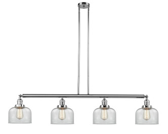 Innovations - 214-PC-G72 - Four Light Island Pendant - Franklin Restoration - Polished Chrome