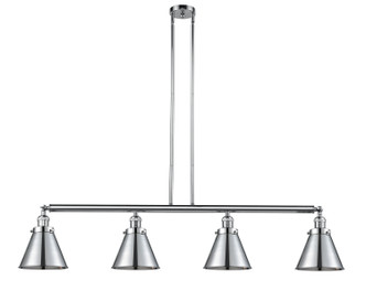 Innovations - 214-PC-M13-PC - Four Light Island Pendant - Franklin Restoration - Polished Chrome
