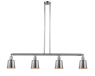 Innovations - 214-PC-M9-PC - Four Light Island Pendant - Franklin Restoration - Polished Chrome