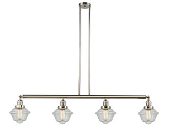 Innovations - 214-PN-G534-LED - LED Island Pendant - Franklin Restoration - Polished Nickel