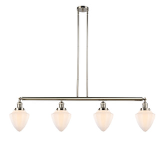 Innovations - 214-PN-G661-7-LED - LED Island Pendant - Franklin Restoration - Polished Nickel