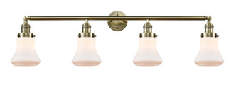 Innovations - 215-AB-G191 - Four Light Bath Vanity - Franklin Restoration - Antique Brass