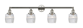 Innovations - 215-PN-G302 - Four Light Bath Vanity - Franklin Restoration - Polished Nickel
