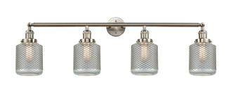 Innovations - 215-SN-G262 - Four Light Bath Vanity - Franklin Restoration - Brushed Satin Nickel