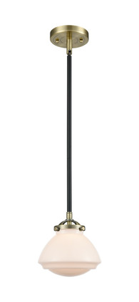 manufacturer_finish:Black Antique Brass|manufacturer_glass:Matte White Olean|light_output:245.00lm|color_temperature:2100K|cri:98