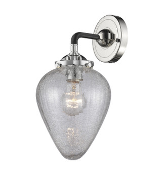 manufacturer_finish:Black Polished Nickel|manufacturer_glass:Clear Crackle Geneseo|light_output:220.00lm|color_temperature:2200K|cri:99