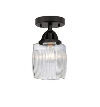 Innovations - 288-1C-BK-G302 - One Light Semi-Flush Mount - Nouveau 2 - Matte Black
