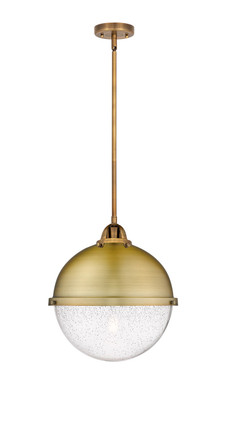 Innovations - 288-1S-BB-HFS-124-BB - One Light Pendant - Nouveau 2 - Brushed Brass
