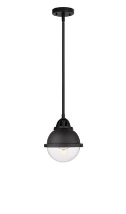 Innovations - 288-1S-BK-HFS-62-BK - One Light Mini Pendant - Nouveau 2 - Matte Black