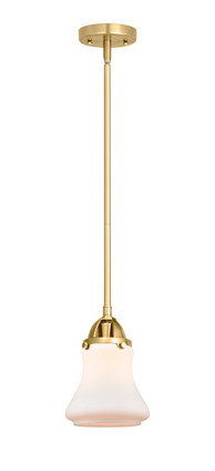 Innovations - 288-1S-SG-G191-LED - LED Mini Pendant - Nouveau 2 - Satin Gold