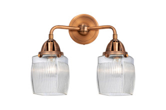 Innovations - 288-2W-AC-G302-LED - LED Bath Vanity - Nouveau 2 - Antique Copper