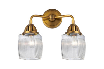 Innovations - 288-2W-BB-G302 - Two Light Bath Vanity - Nouveau 2 - Brushed Brass