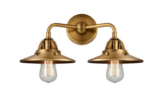 Innovations - 288-2W-BB-M4-BB-LED - LED Bath Vanity - Nouveau 2 - Brushed Brass