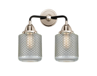 Innovations - 288-2W-BPN-G262 - Two Light Bath Vanity - Nouveau 2 - Black Polished Nickel