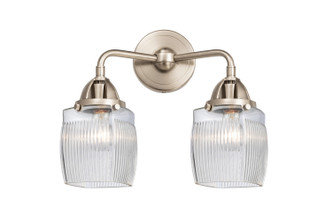 Innovations - 288-2W-SN-G302 - Two Light Bath Vanity - Nouveau 2 - Brushed Satin Nickel
