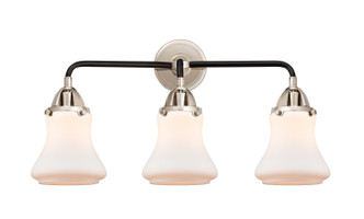 Innovations - 288-3W-BPN-G191 - Three Light Bath Vanity - Nouveau 2 - Black Polished Nickel