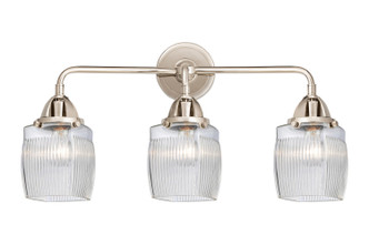 Innovations - 288-3W-PN-G302 - Three Light Bath Vanity - Nouveau 2 - Polished Nickel