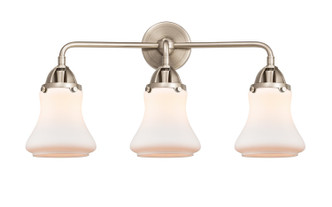 Innovations - 288-3W-SN-G191 - Three Light Bath Vanity - Nouveau 2 - Brushed Satin Nickel