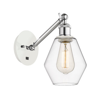Innovations - 317-1W-WPC-G652-6 - One Light Wall Sconce - Ballston - White Polished Chrome