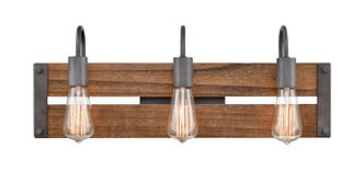 Innovations - 435-3W-AG-LED - LED Bath Vanity - Austin - Aged Gun Metal