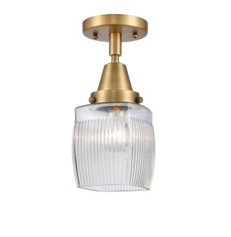 Innovations - 447-1C-BB-G302-LED - LED Flush Mount - Caden - Brushed Brass