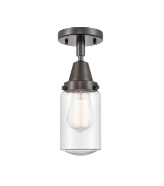 Innovations - 447-1C-OB-G314 - One Light Flush Mount - Caden - Oil Rubbed Bronze